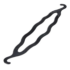 Zodaca Fashion Girls Hair Twist Styling Holder Clip Stick Bun Braid Maker Tool, Black
