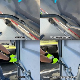 OPNBar Version 3 (1 Pack) Large Mouth Leverage Bar - for Shipping Container Doors - No 5th Wheel Release - Made in The USA by SCS International