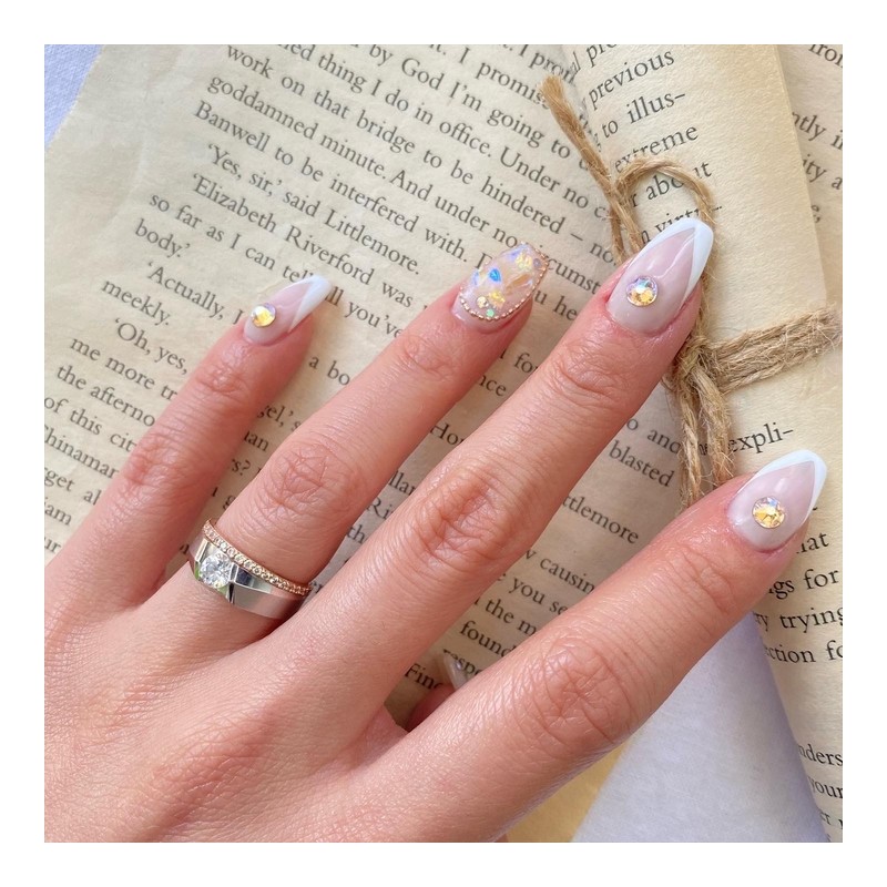 Ice Sculpture Nail Tips - Ballerina / 얼음조각 네일팁 -