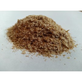 Premium 100% Organic Natural Wheat Bran Bedding, Food for Superworms and Mealworms - 1lb