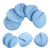 ORFOFE 5pcs Microfiber Waxing Sponge Pads Soft Buffing Pads for