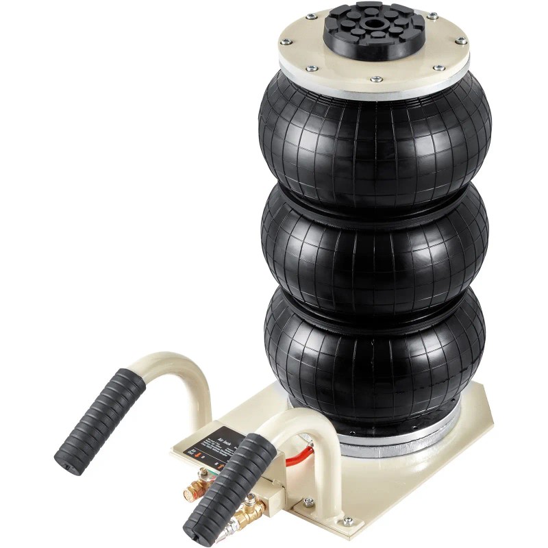 3 Ton/6600 Lbs Triple Bag Air Jack Fast 3-5s Lifting