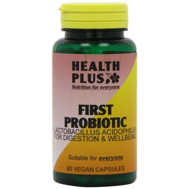 Health Plus First Probiotic Children's Digestive Health Supplement - 90 Gelatin Free Capsules