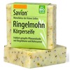 Savion Calendula Poppy Body Soap with Vegetable Oil, Vegan, Palm