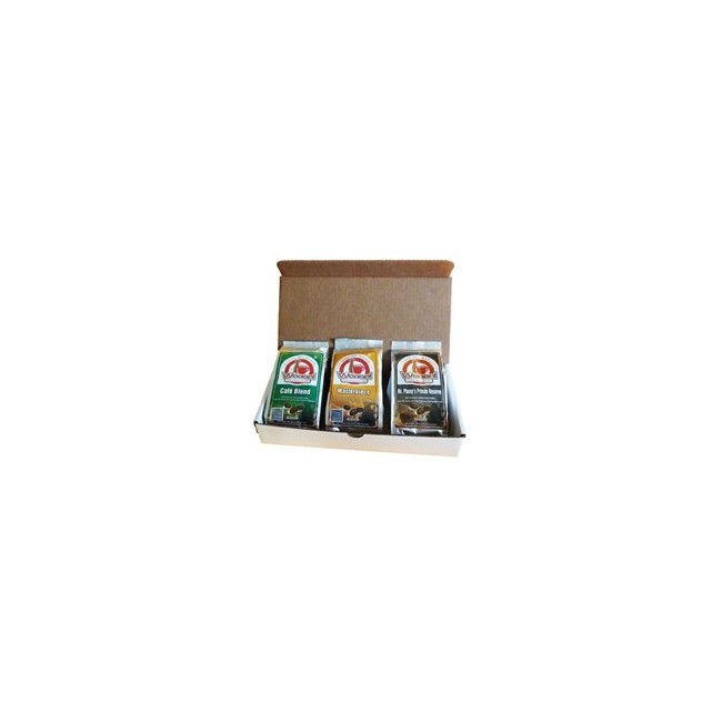 Weasel Coffee Gift Pack, 3 varieties, Ground