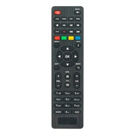 T2 TS6822 Replacement Remote Control Suitable for Telesystem DECODER T2 TS6822 Twin PVR Remote Control