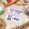 クロミ [サンリオ] CHILD in CAR・REC 2メッセージセット 車マグネットステッカー[マグネットパーク] CHILD・REC