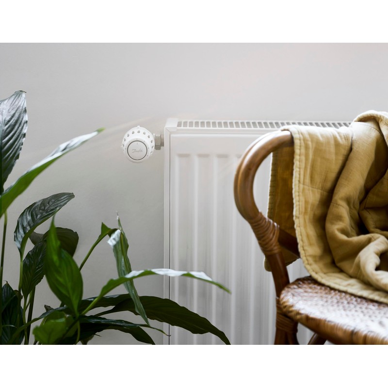 Danfoss React M30x1.5 Thermostatic Head with Fluid Filled Thermostatic Bellows