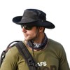 Lanly Sonnenhut Unisex Herren Damen Safari Hut UV Schutz Faltbar