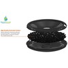 2X AquaHouse 190mm Charcoal Filter Compatible with Various Cooker Hoods