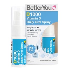 BetterYou D1000 Vitamin D Daily Oral Spray 15ml