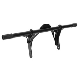 KUAFU Crash Bar Compatible with 2006-2017 Harley-Davidson Dyna Fat Bob Low Rider Street Bob Wide GlideModels with Mid Controls Powder Coated Steel Black