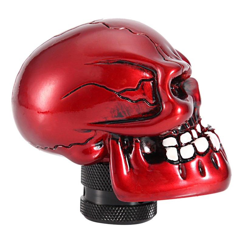 Skeleton Skull Head Car Modified Gear Shift Knob Stick Lever