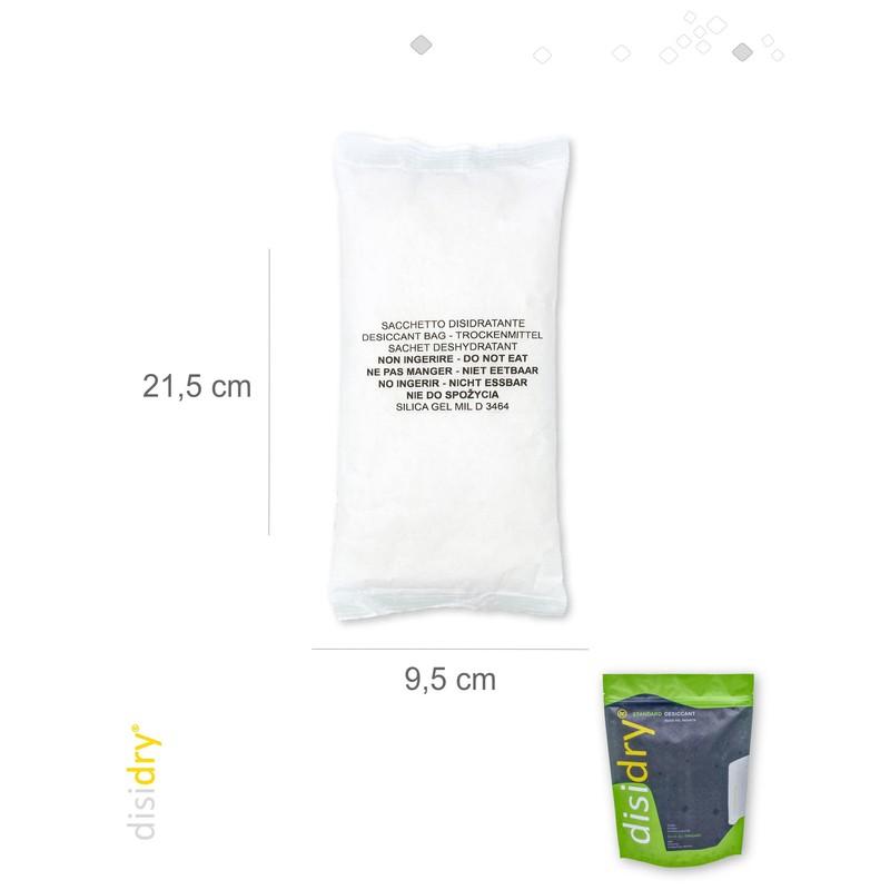 4 silica gel 240 grams non-woven fabric bags - Desiccant