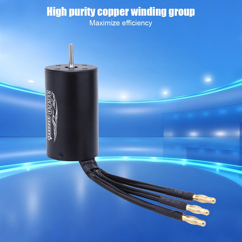 RC Part 3660 3300KV Classic Internal Turn 4 Pole 3.175mm