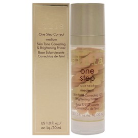 Stila One Step Correct Skin Tone Color Corrector Medium – All in 1 Brightening Primer Serum & Make-up Primer for Even Skin - 30ml