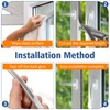 33FT Self Adhesive Brush Door Weather Stripping & Soundproofing Seal