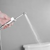 Bathfinesse Bidet Sprayer for Toilet, Solid Brass Handheld Bidet Attachment