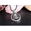Windalf Freya Aska Vikings Vintage 925 Sterling Silver Pendant 3.1