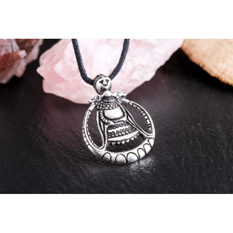 Windalf Freya Aska Vikings Vintage 925 Sterling Silver Pendant 3.1