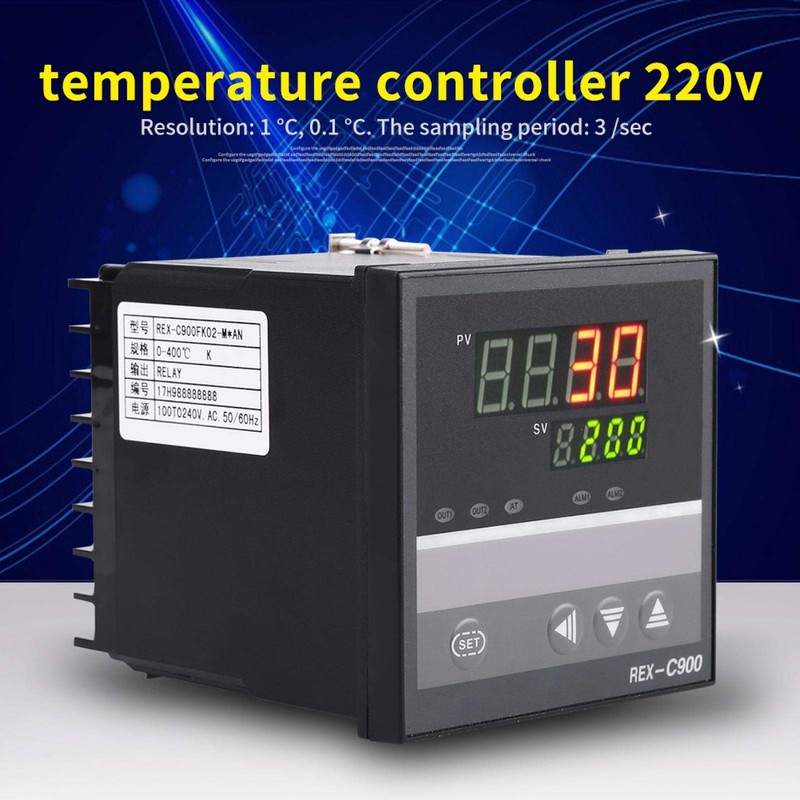 Tgoon digital, controlador de temperatura modelo REX-C900 para pruebas de