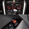 4 Pieces Central Control Knob of Air Conditioning Decoration Ring