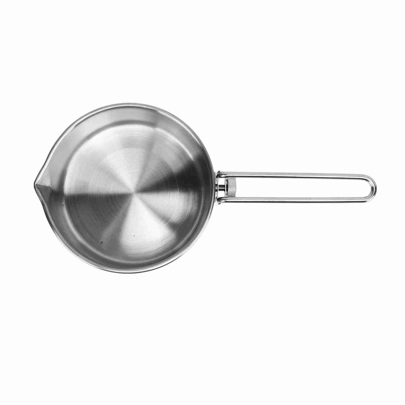 Camping Pot 304 Stainless Steel Portable Camping Kettle with Foldable