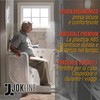 Jokline Elderly Shower Handle with 3 Suction Cups for Safety
