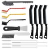 15pcs Crevice Cleaning Brush, Hard Bristle Scrub Brushes Tools, Multifunctional