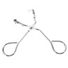 SAFIGLE Stainless Steel Mini Eyelash Curler Ergonomic Handheld Eyelash Curling