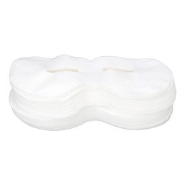 600Pcs Disposable Eye Mask Paper DIY Eye Paper with Eye Holes for Home Care Travel and Business Trips