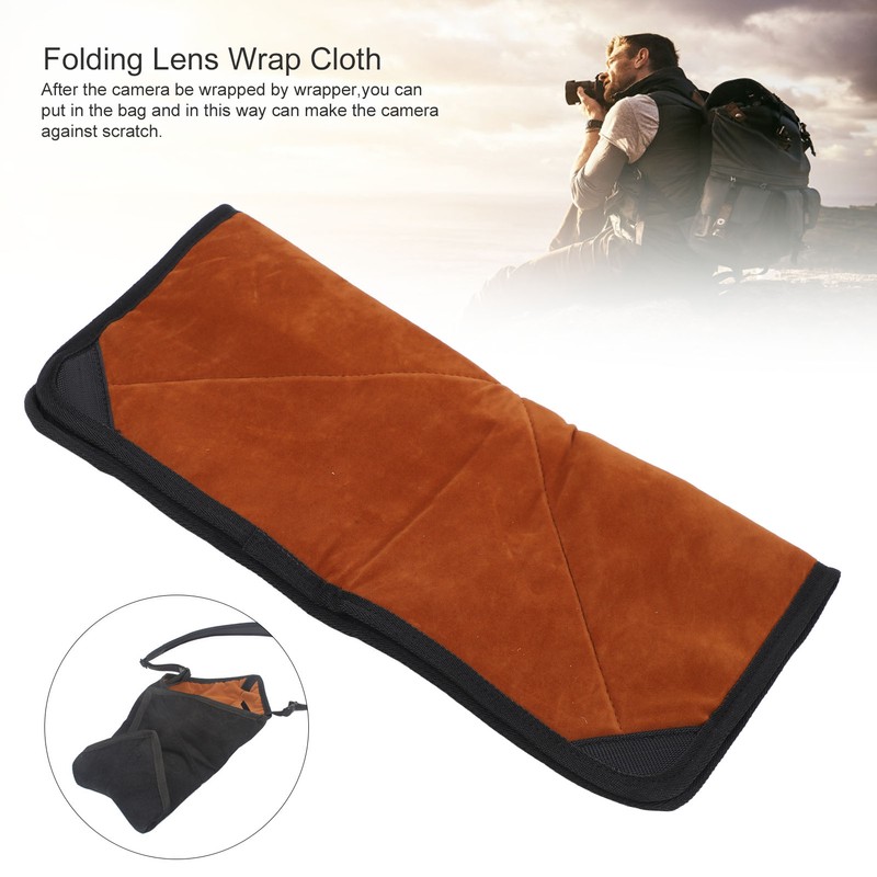 Folding Camera Protective Wrap Cloth Blanket for DSLR Lens Flash