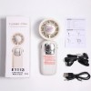 Portable Handheld Turbo Fan 5 Speeds Adjustable Rechargeable 4000mAh Cooling
