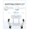 Sangohe Shower Chair, Heavy Duty Shower Seat with Back, Arms,