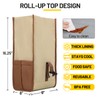 MIER Insulated Lunch Bag Roll Top Lunchbox for Women Men