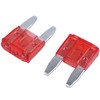 Aswalling 60PCS 10A 10A Auto Mini Blade Fuses Red for