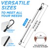 SDTC Tech 36 Inch Adjustable Bungee Cords with Carabiner Hooks,