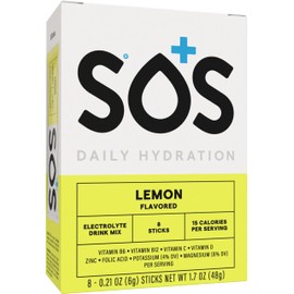 SOS Hydration Electrolyte Powder, 31 Servings (Mango)