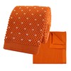 THE GENTS LAB Men's Square End Knitted Neck Tie With