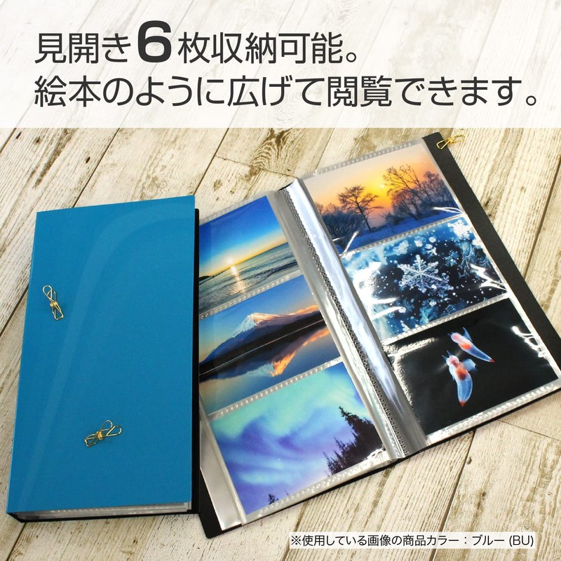 Sekisei KP-300 Pocket Photo Album Large Capacity 300 Sheets Large