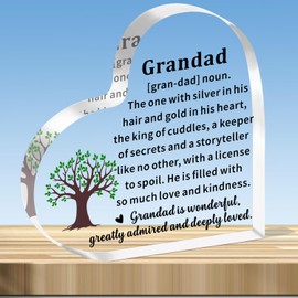 JMIMO Grandad Definition Gifts from Grandchildren, Father's Day Gifts for Grandad, Best Grandpa Ever Gift Ideas, Grandfather Gifts for Men, Grandad Birthday Gifts from Grandson Granddaughter