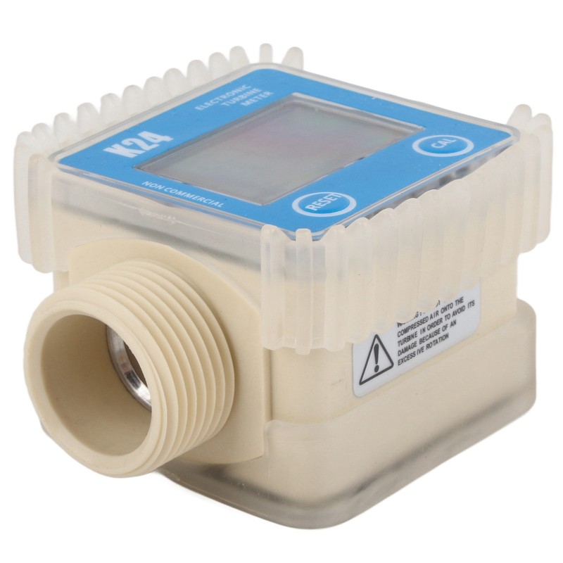 K24 LCD Turbine Digital Diesel Fuel Flow Meter Widely Used