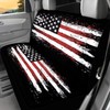 Pirexcny American Flag Car Seat Covers Full Set Car Seat