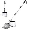 PETOCAT Metal Cat Litter Scoop with Holder, 43" Extendable Long