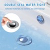 Pack of 2 Sink Plugs for 34-40 mm Drain Drain