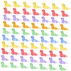 Hohopeti 60pcs Mini Gecko Dinosaur Mini Lizard Figurines Small Animal