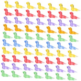 Hohopeti 60pcs Mini Gecko Dinosaur Mini Lizard Figurines Small Animal Figurines Reptile Mini Figurines Miniature Figurines Animals Miniature Kit Paw Outside Lizard Decorations Resin