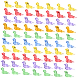 Hohopeti 60pcs Mini Gecko Dinosaur Mini Lizard Figurines Small Animal Figurines Reptile Mini Figurines Miniature Figurines Animals Miniature Kit Paw Outside Lizard Decorations Resin