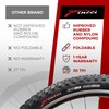 Fincci 27.5 x 2.10 Inch 54-584 Foldable Tyre for Road