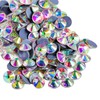 BEADSLAND - Vidriantes termoadhesivos de cristal con parte trasera plana,